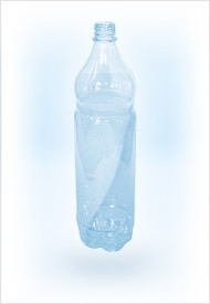ПЭТ бутылка прозр, 2 литра, с крышкой