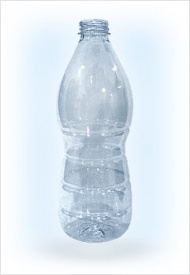 ПЭТ бутылка прозр, 1,5 литр, с крышкой