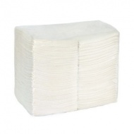 Салфетки бумажные белые (400 листов) Big Pack 24х24