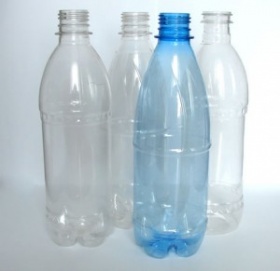 ПЭТ бутылка прозр, 0,5 литр, с крышкой